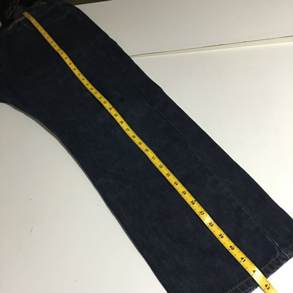 Levi's 505 Jeans Size 40x30 Mens Regular Fit Dark Wash - Picture 8 of 9